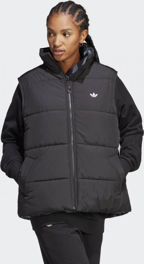adidas Abstract Animal Print Reversible Bodywarmer