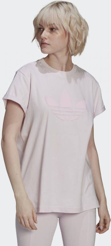 Adidas Trainings T shirt met logoprint