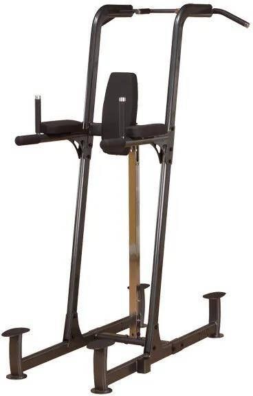 Body-Solid Body Solid Fusion Power Tower Knee Raise, Dip&amp, Chin Up Station