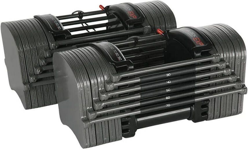 PowerBlock Sport EXP Set 5 70 Verstellbare dumbbellset 2, 2 tot 31, 7 kg