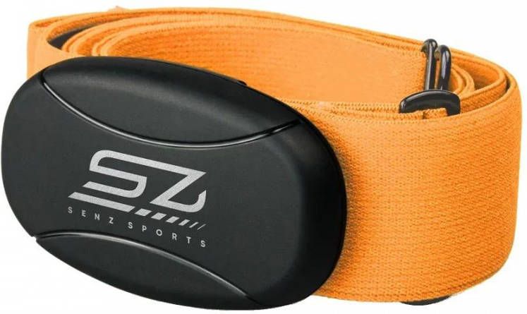 Senz Sports Hartslagmeter 3 in 1 Borstband Oranje