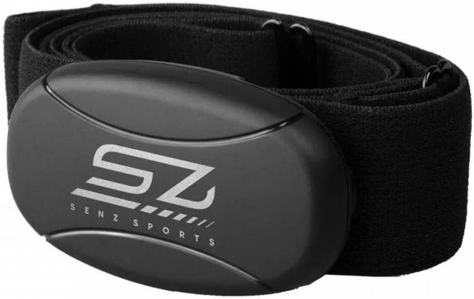 Senz Sports Hartslagmeter 3 in 1 Borstband Zwart