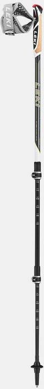 Leki Traveller Carbon Nordic Wandelstok Zwart/Donkergrijs