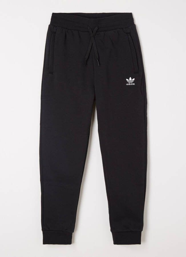 Adidas Adicolor Essentials Cuffed basisschool Broeken Black Katoen French Terry