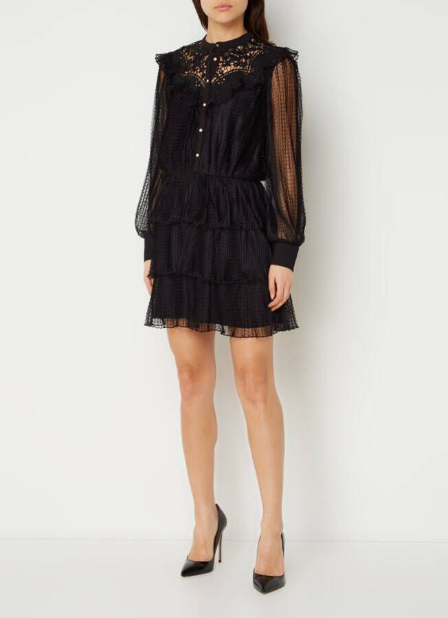 Nikkie Jurk Love Kate Moss N5 799 2302 Black , Zwart, Dames