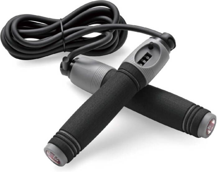 Body Sculpture Springtouw Met Teller Bk 725 b Zwart/grijs 275cm