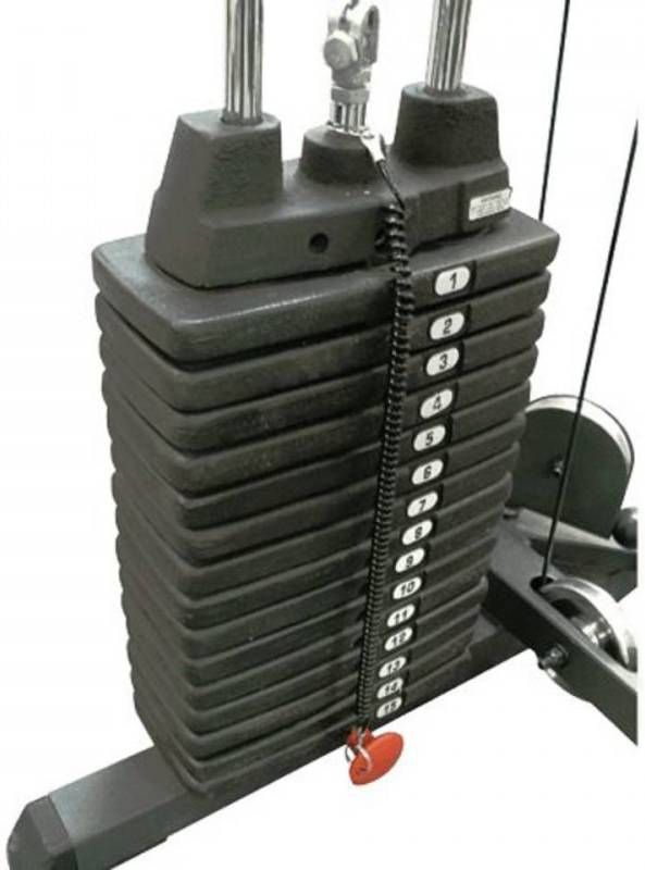 BS Grey Linear Bearing Smith Machine Gewichtsstapel 95 kg