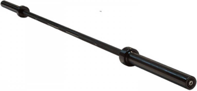 BodyTrading Olympische Halterstang - 150 cm 50 mm | 350 kg Zwart