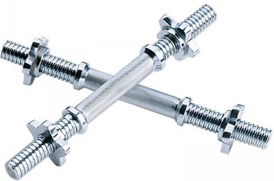 BodyTrading Stdhtr40 Standaard Dumbbell Stang Incl. Sluiting 40 Cm 25mm