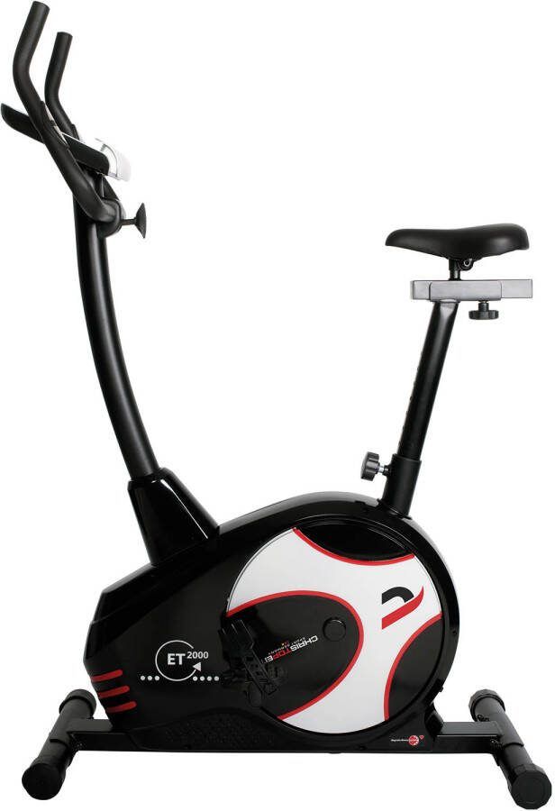 Christopeit Sport ® Ergometer ET 2000 Hartslagbandontvanger in de computer geïntegreerd