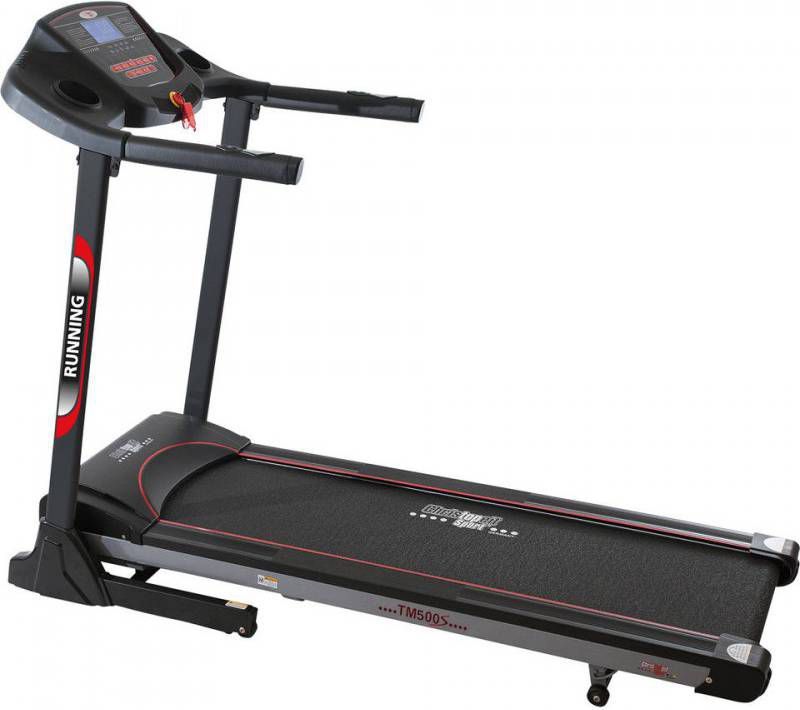 Christopeit Loopband TM 500S Zwart Zilverkleur Rood