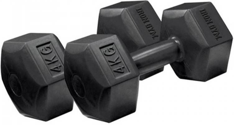 Iron Gym 2 Fixed Hex Dumbbell Gewichten 2x 4kg