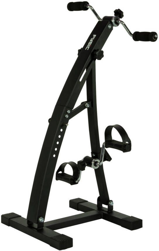 Fysic Dubbele Stoelfiets/Mobiliteitstrainer Met Display Fw15 Zwart