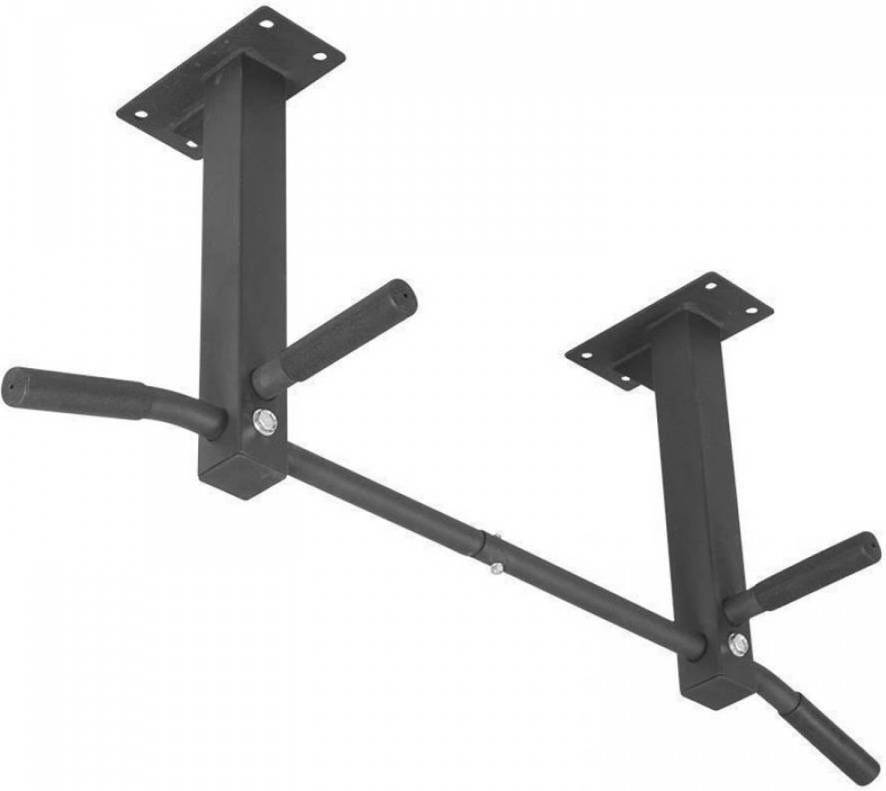 Gorilla Sports Optrekstang Pull Up Bar Dakmontage Zwart Plafond