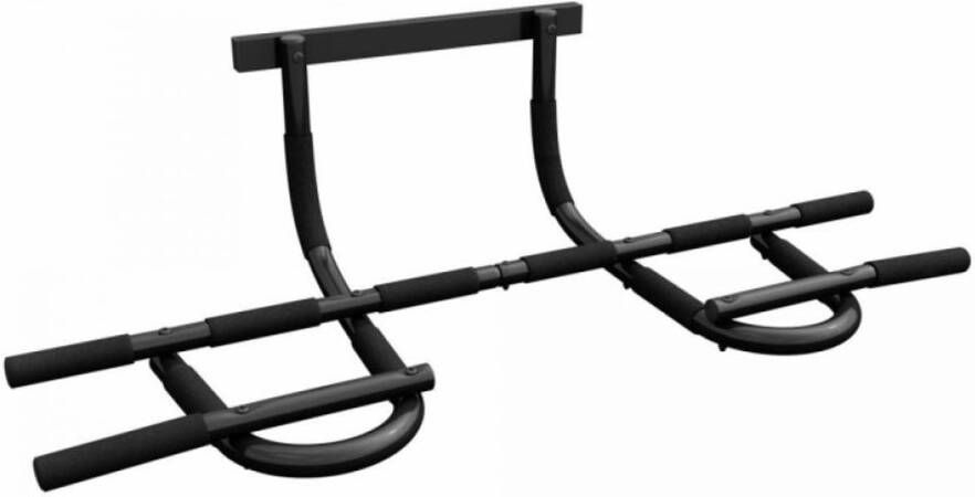 Gorilla Sports Optrekstang Pull Up Bar Schroefvrij 10 Grijpposities