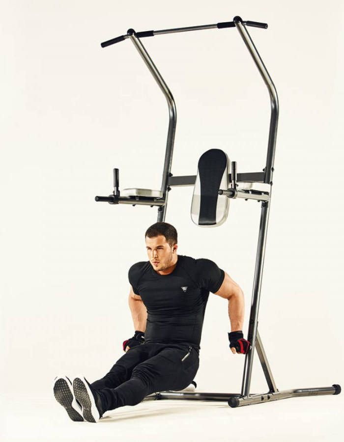 Gorilla Sports Power Tower Functionele Kracht Belastbaar Tot 113kg