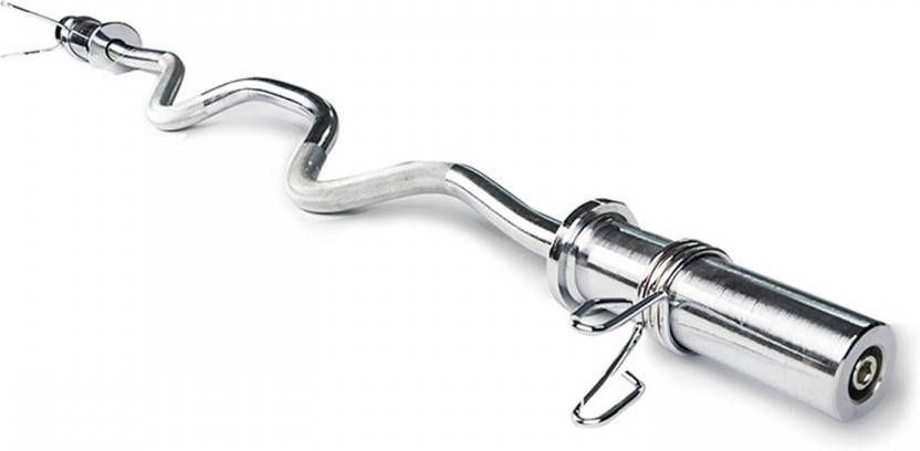 GS Quality Products Nordfalk Olympische Curl Halterstang 120 Cm X 30mm Curlbar/Curlstang Met Veersluiting