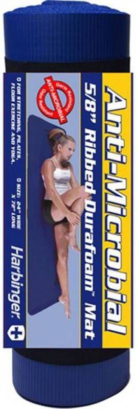 Merkloos Harbinger Anti microbial Durafoam Fitness Mat Blauw