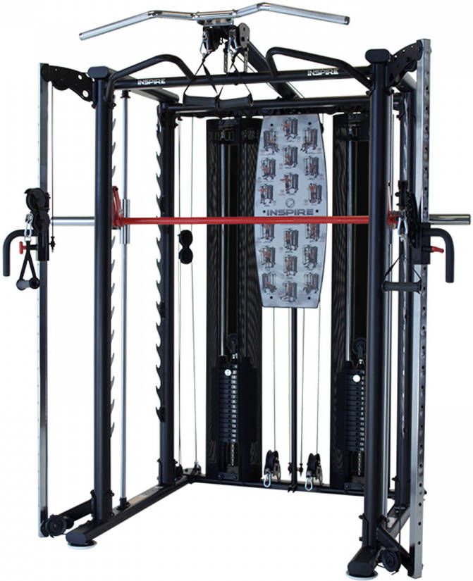 Inspire Fitness SCS Smith Cage Systeem Black + Bench Black Friday Deal
