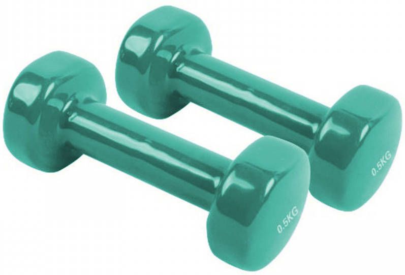Kookshoppen Atipick Dumbbells 3 Kg Vinyl Groen 2 Stuks