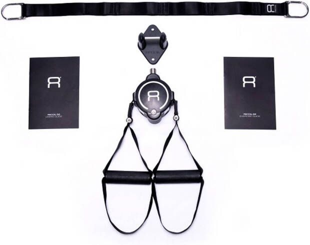 NRG FITNESS BV Recoil Training S2 Suspension Trainer Gym Edition Gym Edition Zwart