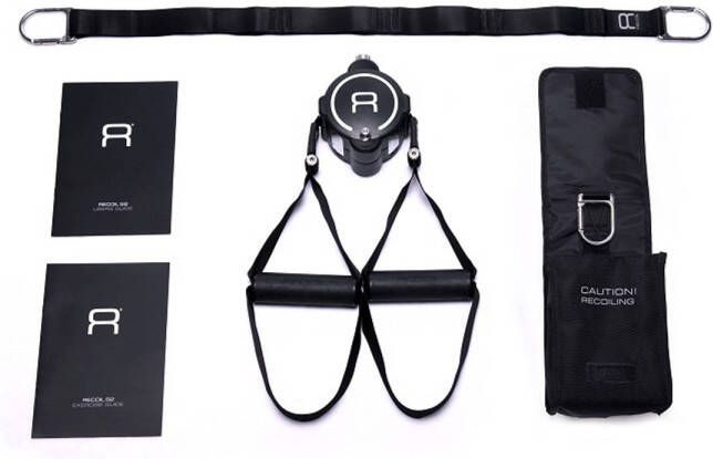 NRG FITNESS BV Recoil Training S2 Suspension Trainer Home Edition Home Edition Zwart