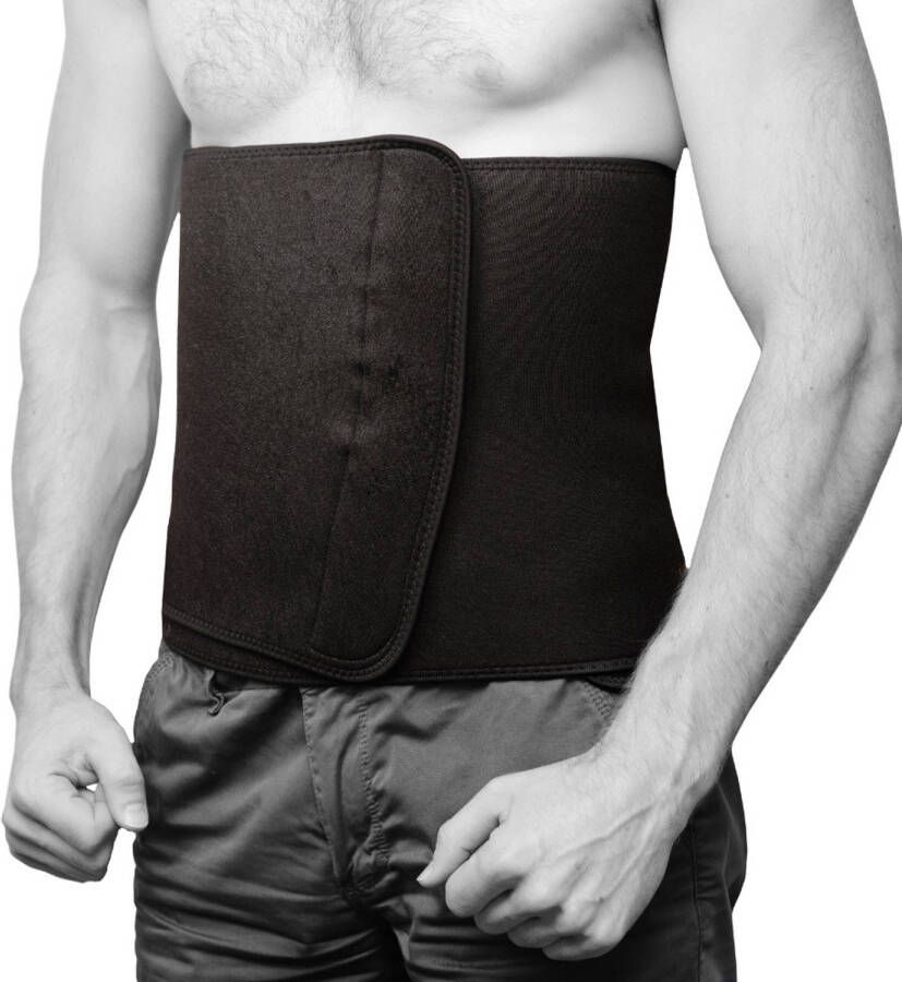 Orange85 Fitness Gordel Rug Versteviging Zwart Krachttraining Steun Riem Mannen Vrouwen