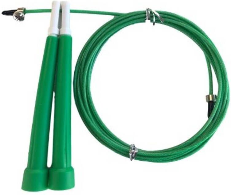 Orange85 Springtouw Verstelbaar Sport Fit Speedrope Fitness Voor Volwassene En Kinderen Crossfit Groen