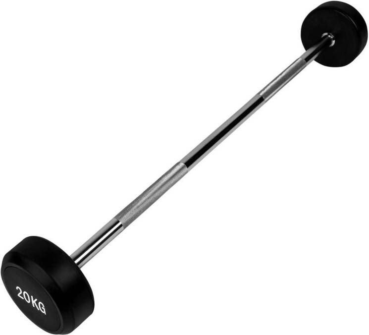 RYZOR Barbell Halterstang Met Gewichten 20 Kg Rubber