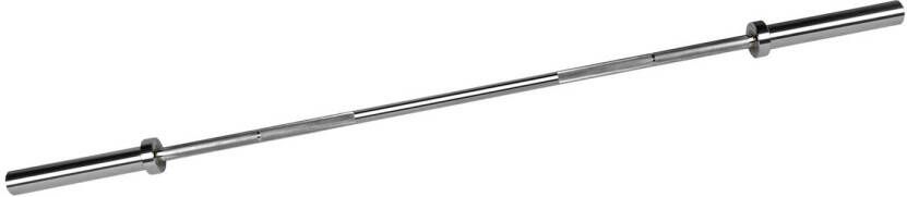 RYZOR Olympische Halterstang 180 Cm Staal Zilver