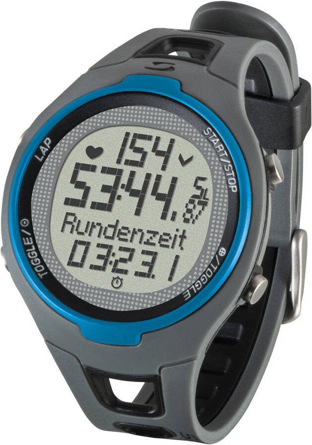 Sigma Sporthorloge Pc 15.11 Hartslagmeter Zwart/blauw