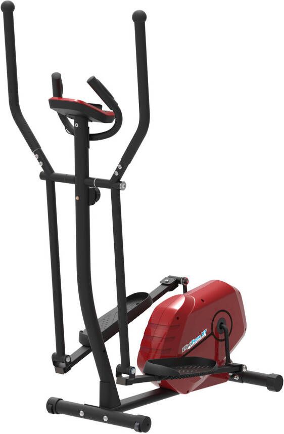 SportTronic X7 Crosstrainer Fitness Hometrainer Zwart/rood
