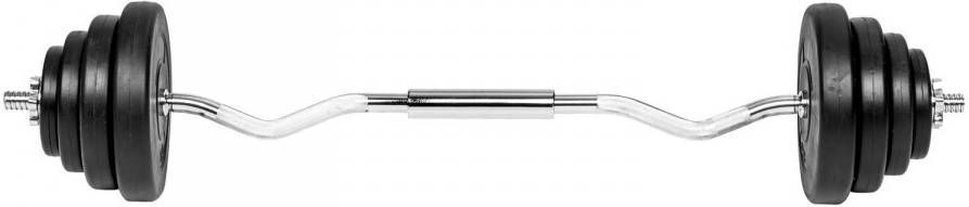 Tectake Curlstang Met Gewichten 402285