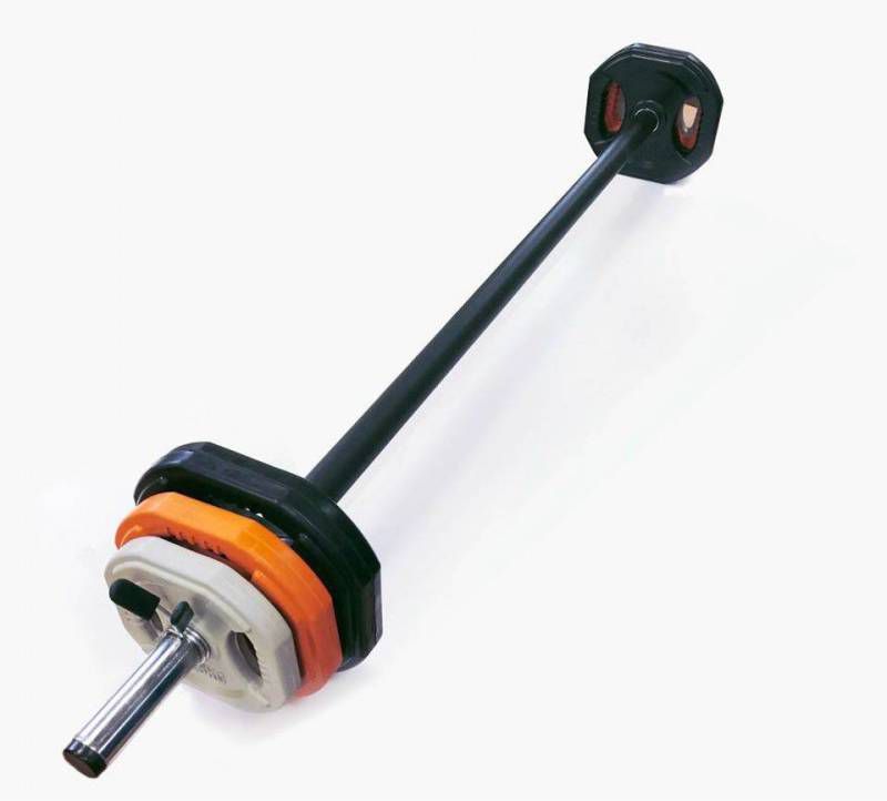 Toorx Fitness Toorx Bodypumpset 20 Kg Zwart/oranje/grijs
