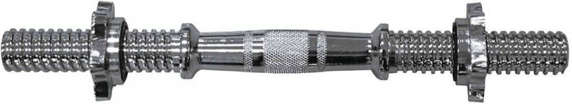 Tunturi Banana Chrome Halterstang, 38 Cm