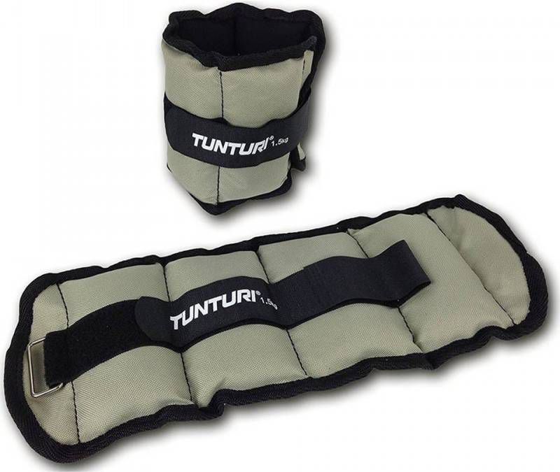 Tunturi Pols En Enkelgewichten 1, 5 Kg Paar Beige/zwart