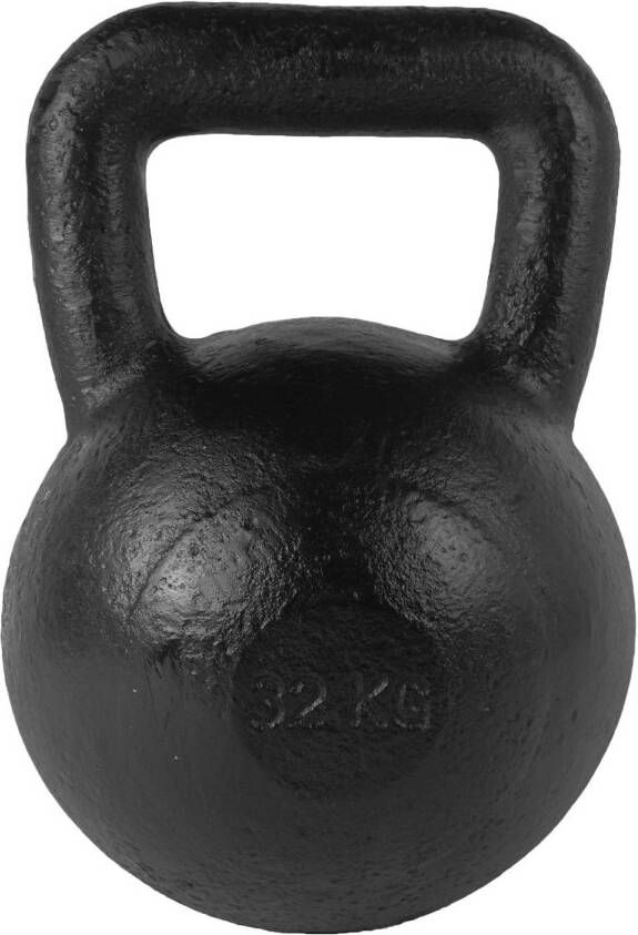 Tunturi Kettlebell Gietijzer 32 Kg Zwart