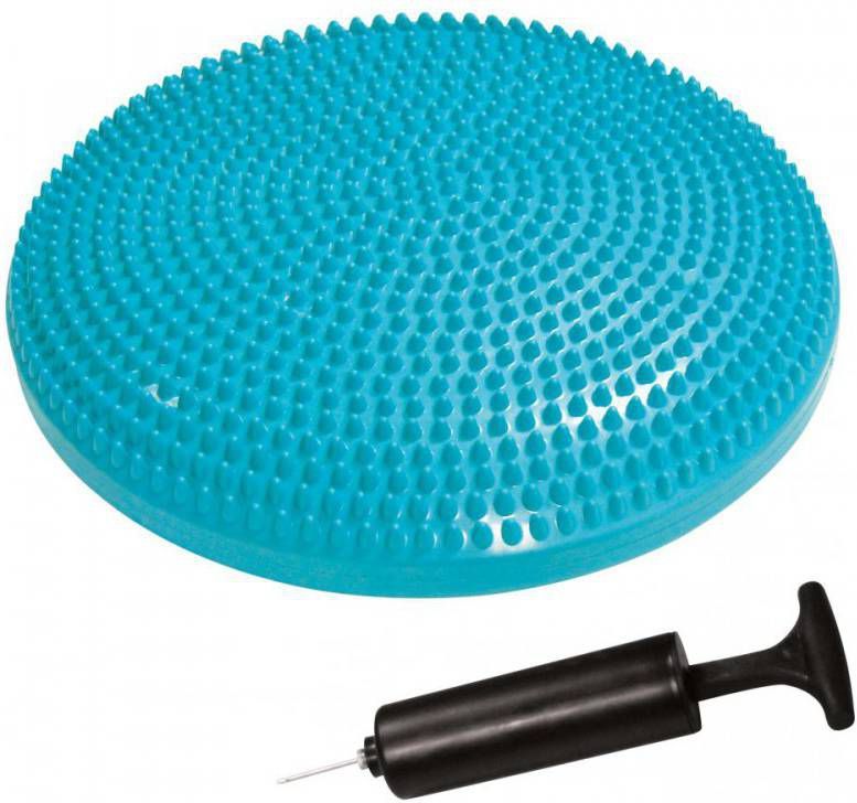 Tunturi Air Stepper Pad Balanskussen/Wiebelkussen blauw Ø 33cm