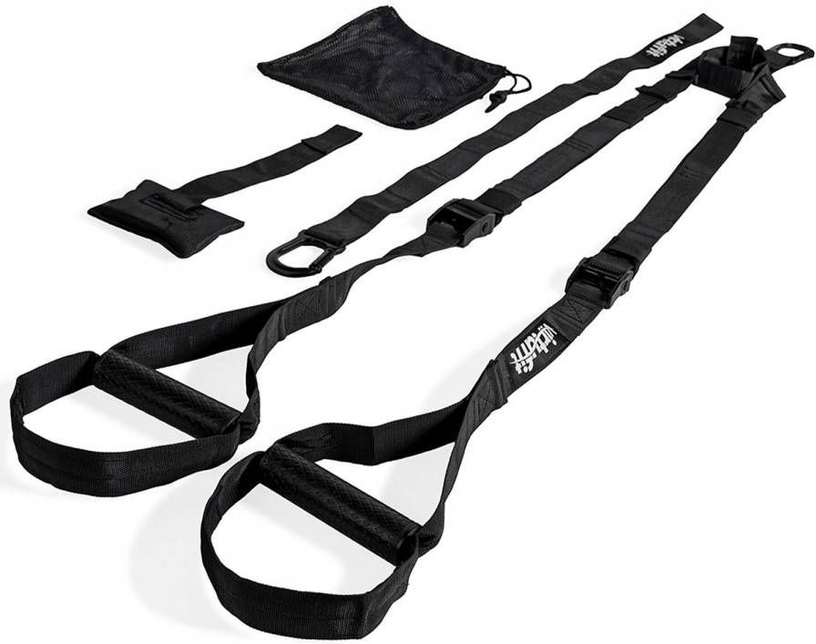 Virtufit Suspension Trainer Pro Met Opbergtas Zwart