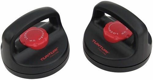 Tunturi Adjustable Rotating Push Up Stands 1 set