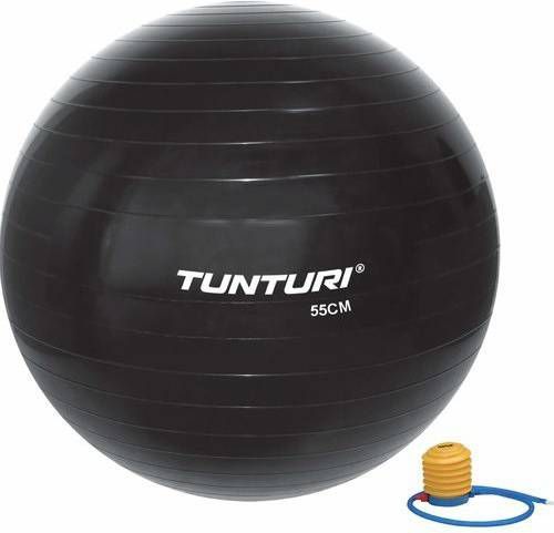 Tunturi Fitnessbal Gymbal Zwart 55 cm