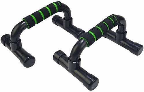 Tunturi Push Up Bar PVC 1 stuk Zwart
