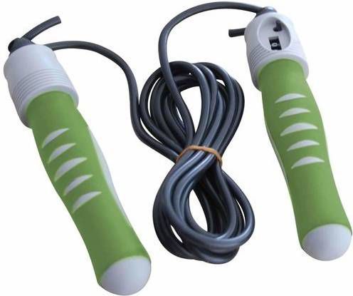 Tunturi Spingtouw met Teller Grijs/Groen