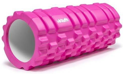 VirtuFit Grid Foam Roller Massage roller 62 cm Roze