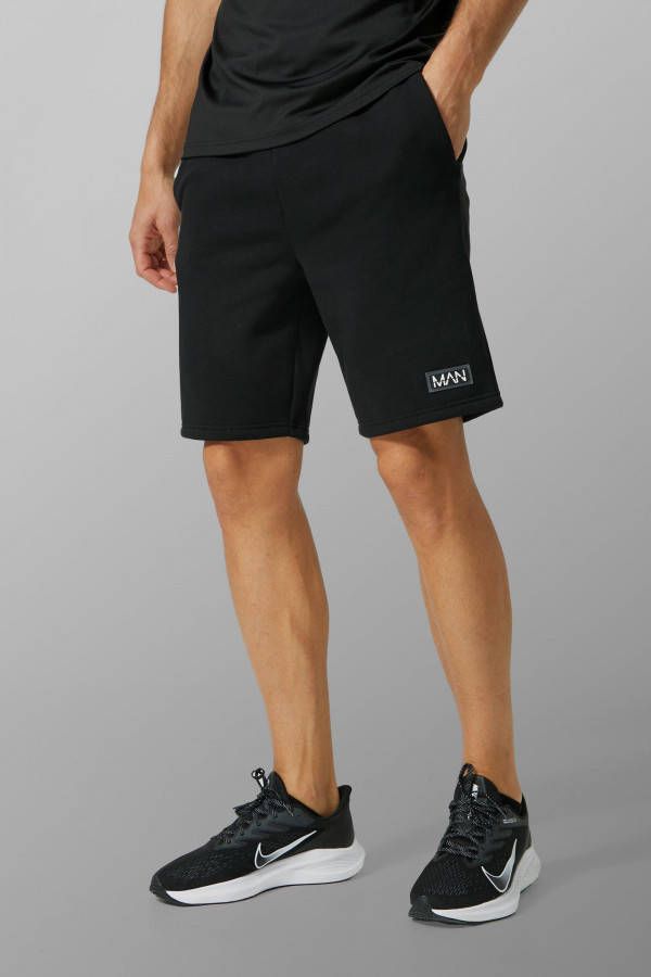 boohoo Tall Man Active Training Shorts, Black