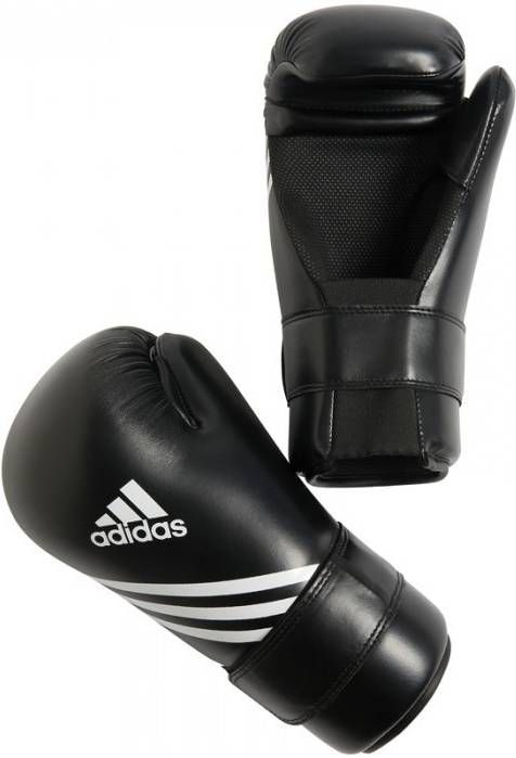 Adidas Semi Contact Gloves Bokshandschoenen Zwart