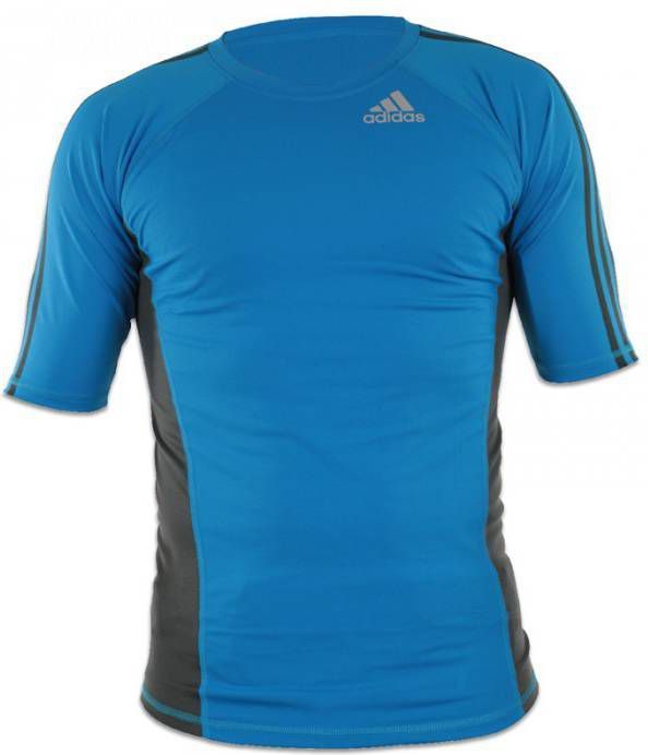 Adidas Transition Rashguard Korte Mouw XL