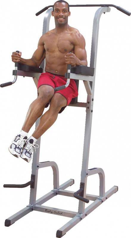 Body-Solid Vertical Knee Raise, Dip, Pull up