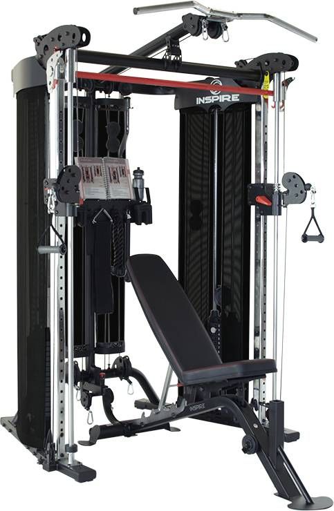 Inspire Fitness FT2 Functional Trainer Black incl. fitnessbank en gratis levering