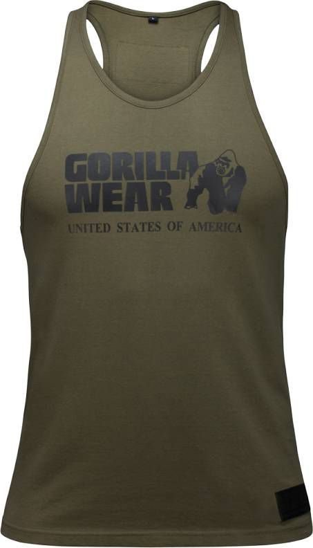 Gorilla Wear Classic Tank Top Army Green 3XL